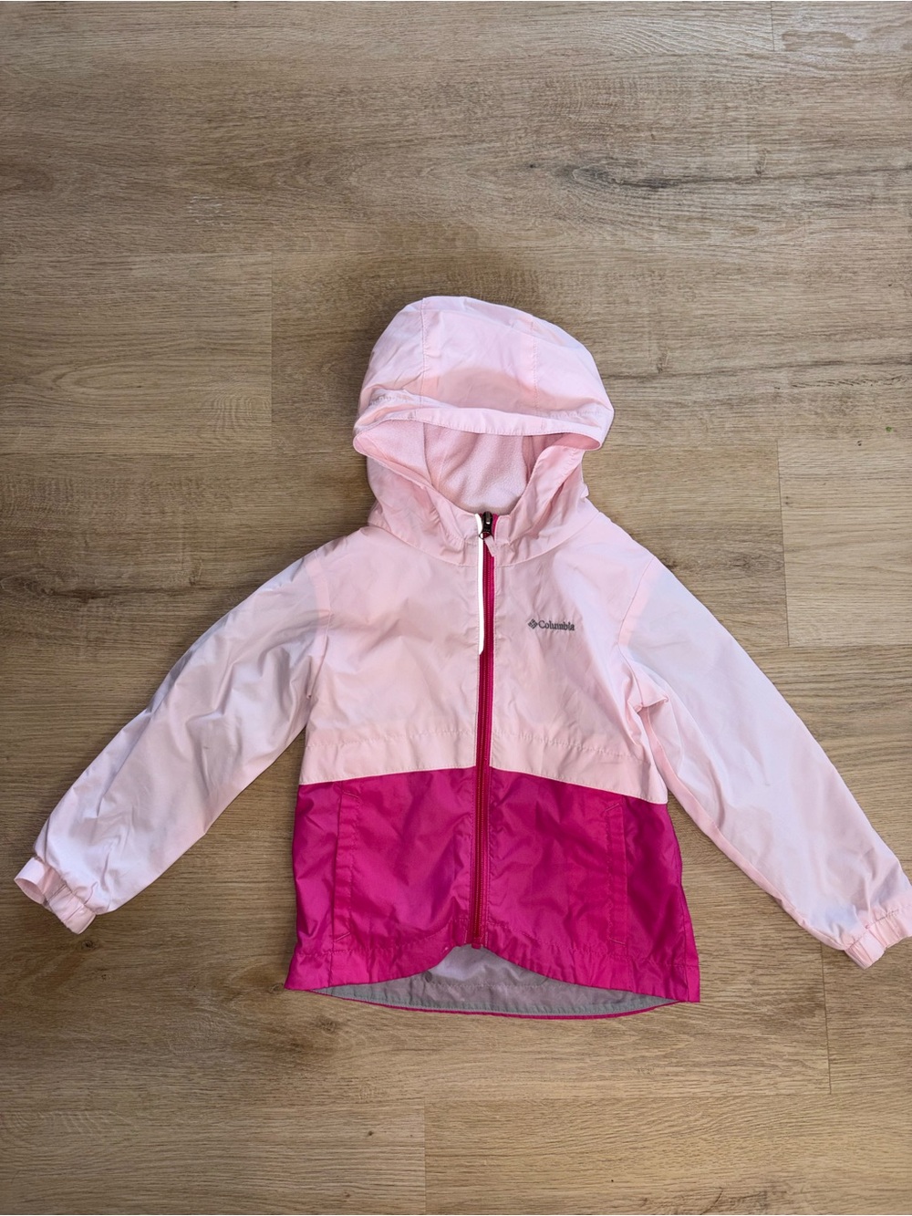 Columbia Pink Raincoat